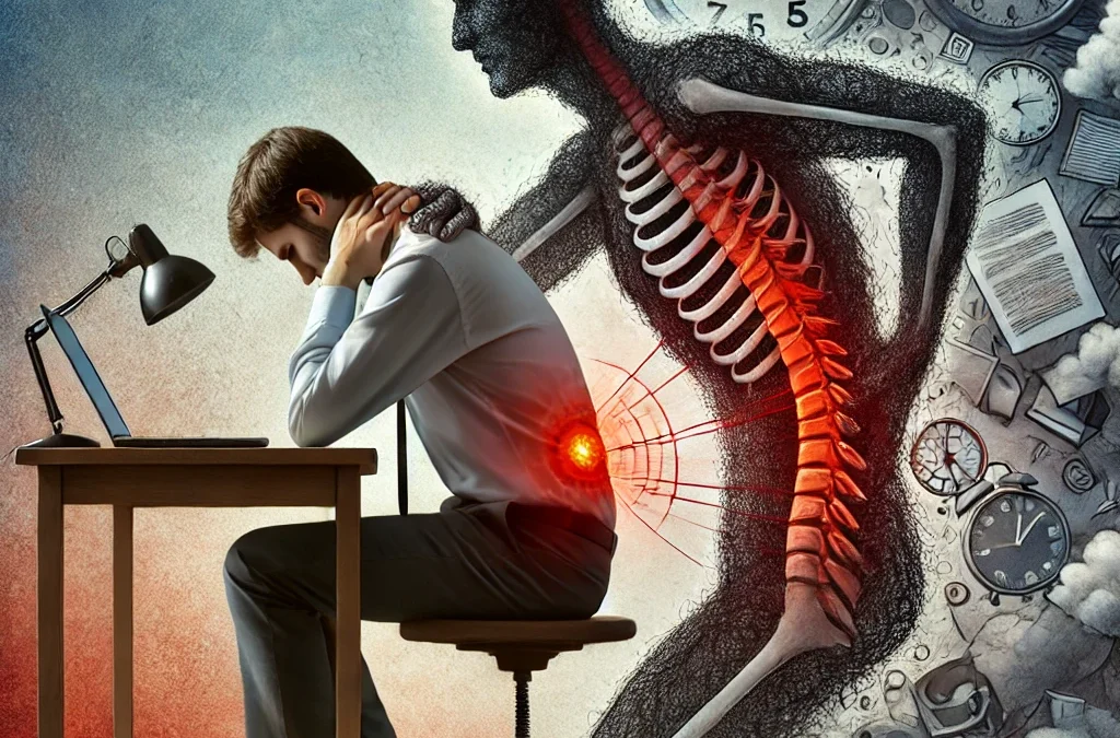 Како стрес доводи до болова у леђима и врату